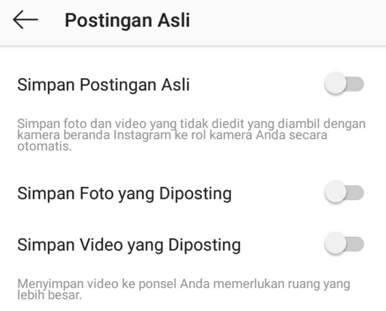 Cara agar hasil video aploud di instagram tidak simapan ke galeri