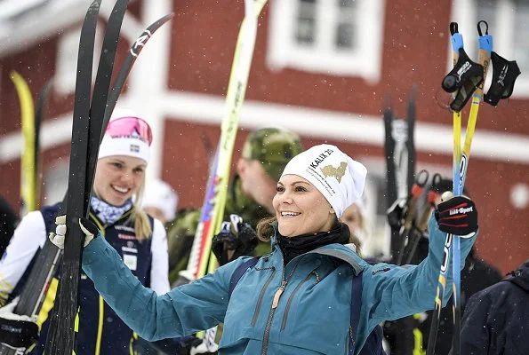 Crown Princess Victoria's 17th hiking in the landscape of Sweden took place in Norrbotten