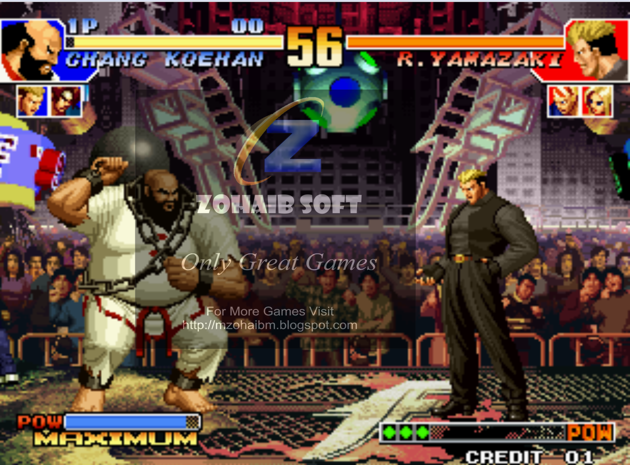 Zohaib Soft - Only Great Games.: King Of Fighters 97 Setup Free Download  (Size 48.22 MB )