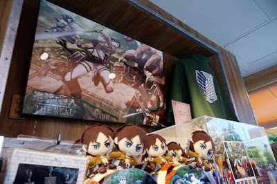 Official store of Attack on Titan in Universal Studios Japan