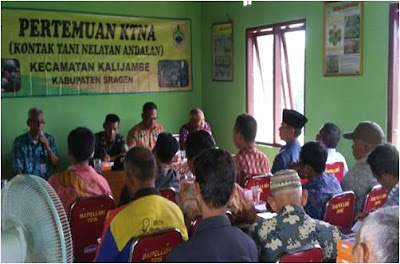 BABINSA KALIJAMBE PERTEMUAN KONTAK TANI DAN NELAYAN