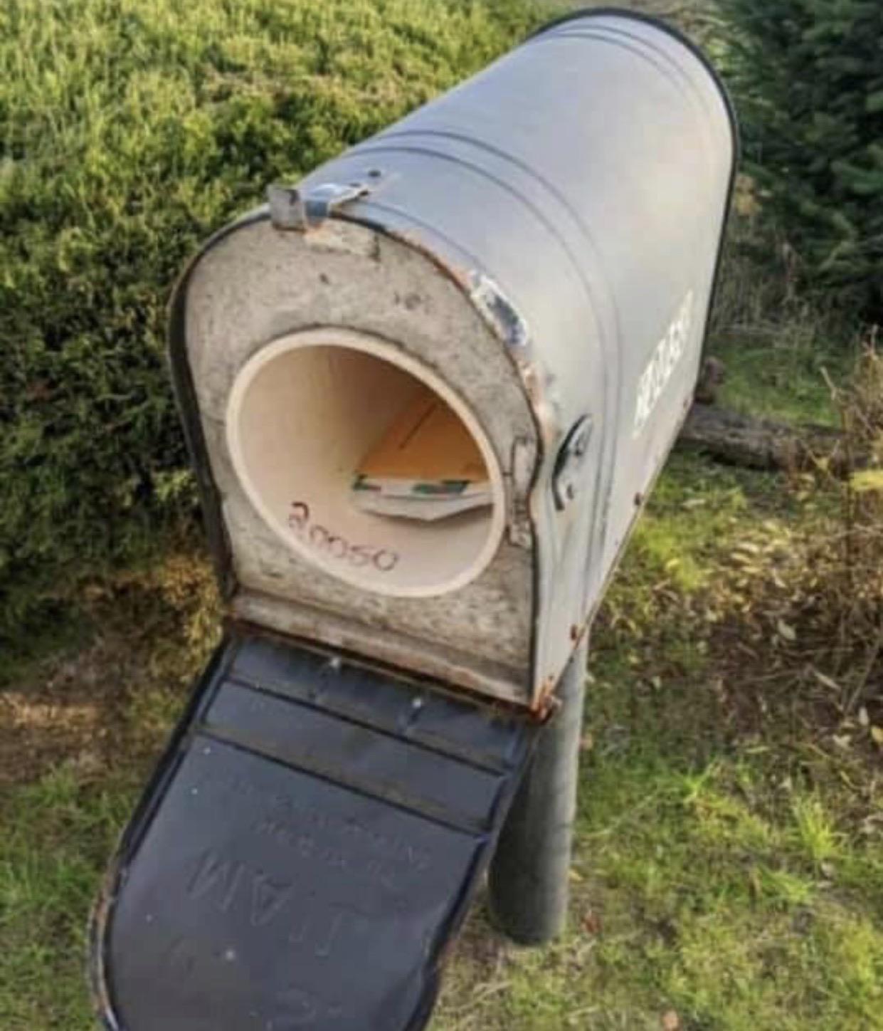 Just A Car Guy mail box revenge