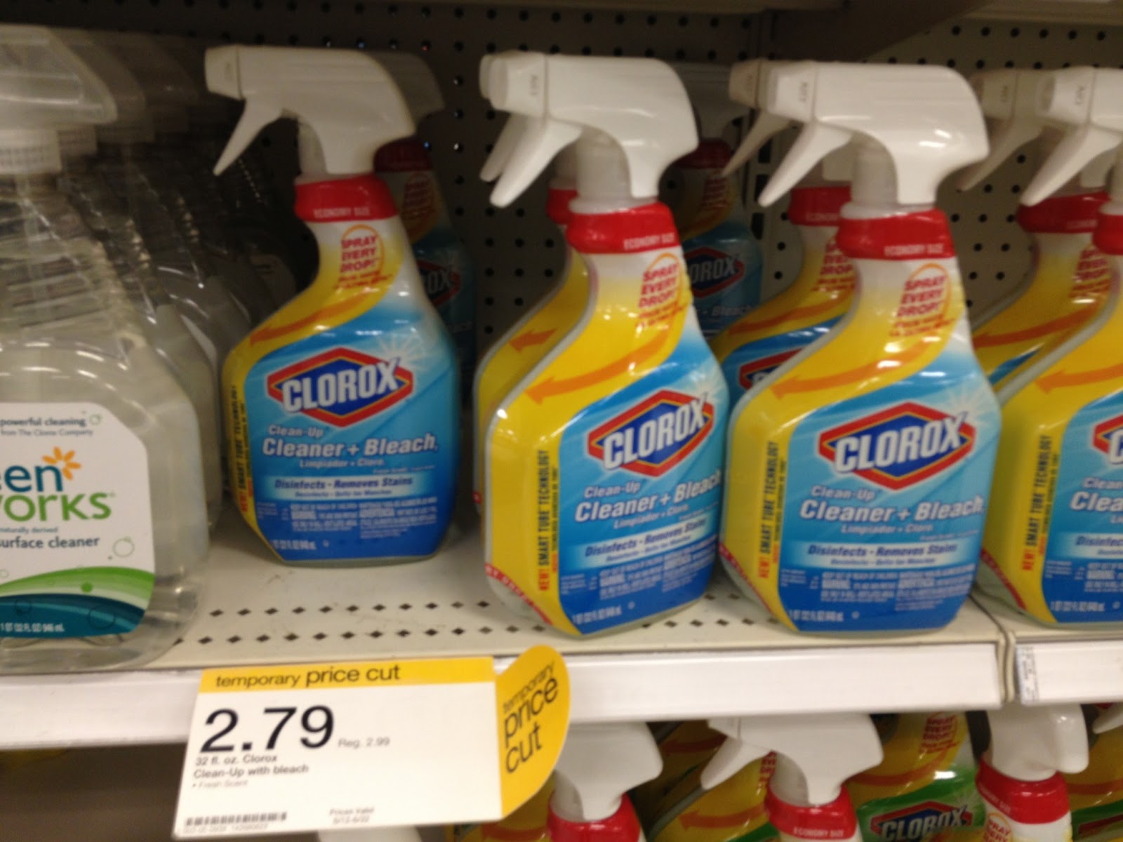 Daddy aves The Bank Clorox Cleaner ONLY 0.79 Each (Regularly 2.99