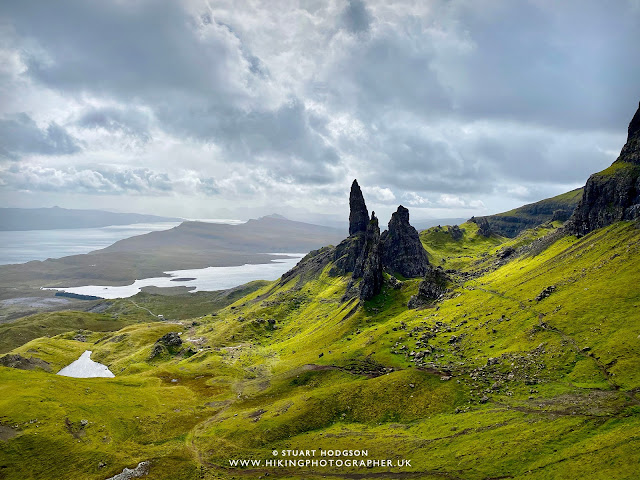 Old Man of Storr walk route map Skye Hike time wanderung store