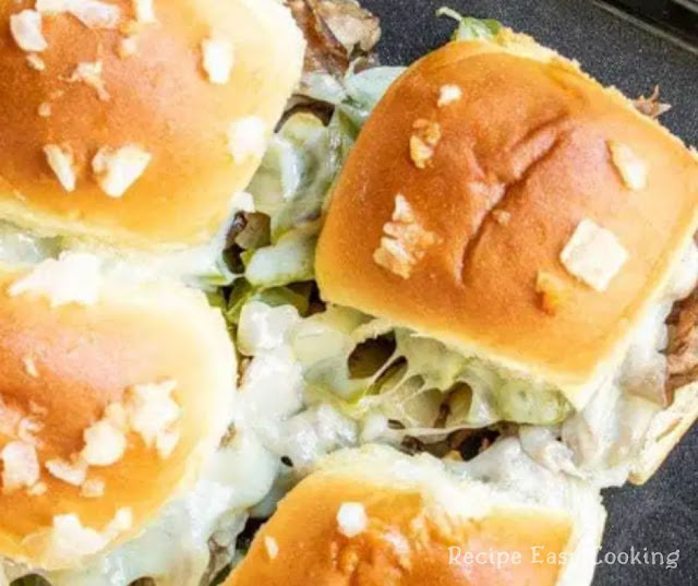 Philly Cheesesteak Sliders