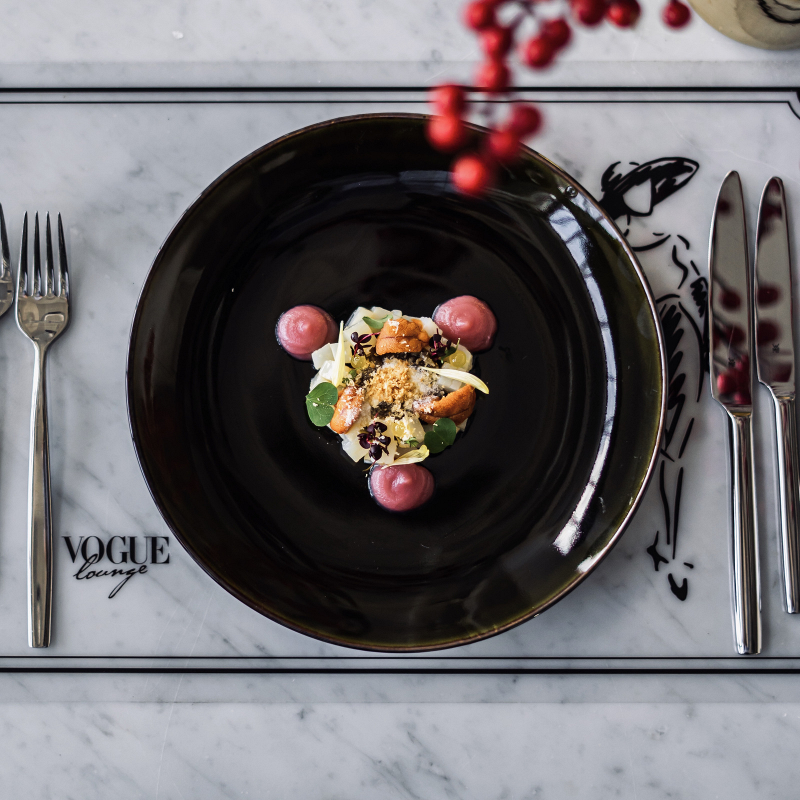 vogue lounge kl: valentine's menu