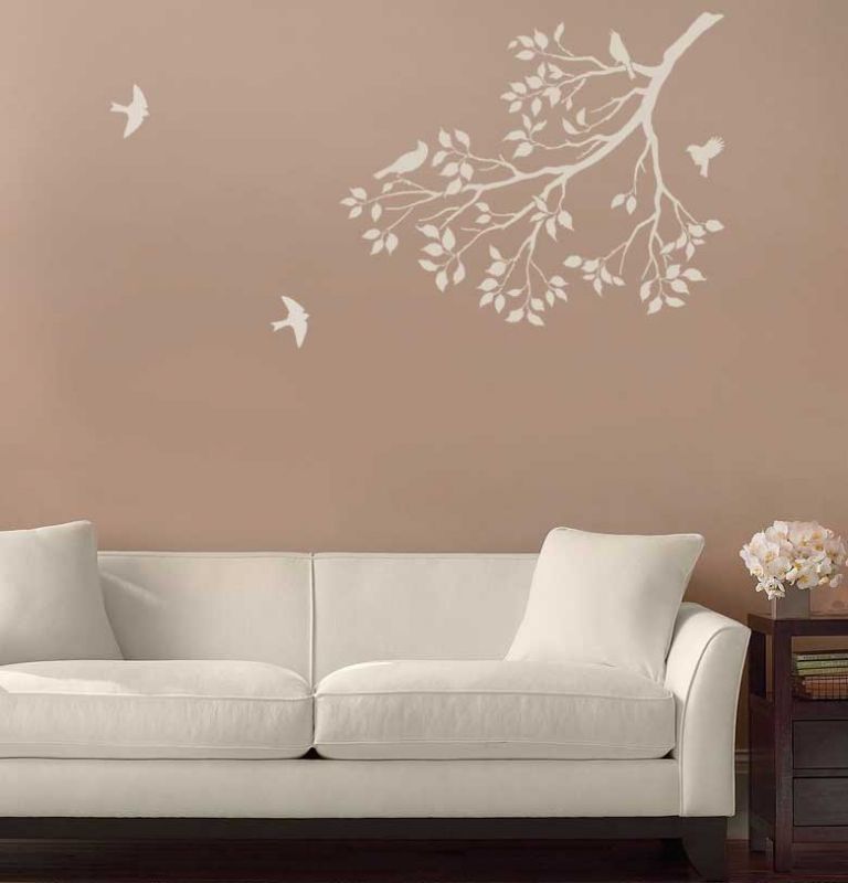 Ev Home Duvar Stencil Boyama