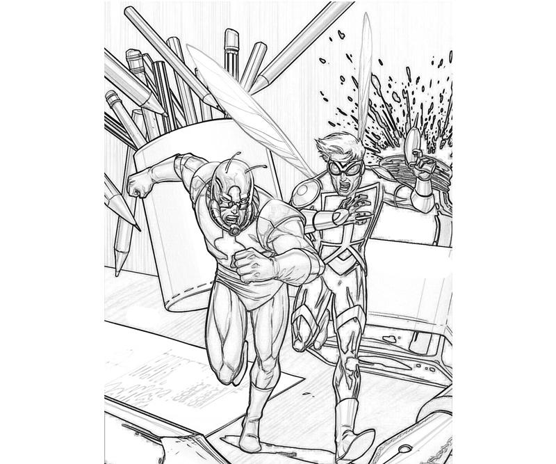 Ant Man Coloring Pages Car Tuning Man Franchise Spider Man