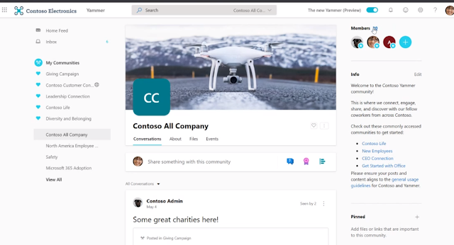Nuevo Yammer