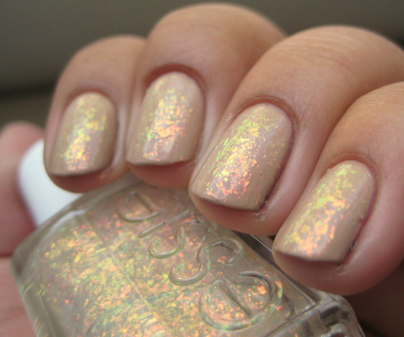 Naz's Nails Essie Brooch the Subject + Shine of the Times