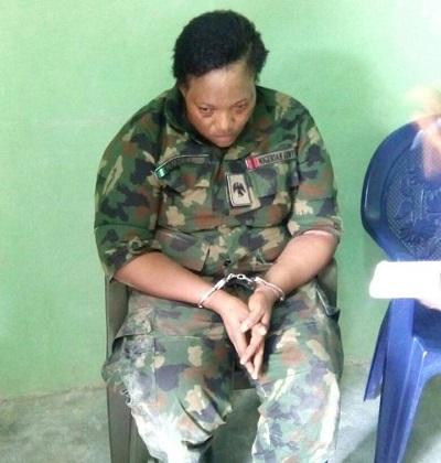 Danger Averted In Abuja As Fake Army Major Nabbed With 3 Bombs-Attached Kids, See Photo Danger Averted In Abuja As Fake Army Major Nabbed With 3 Bombs-Attached Kids, See Photo