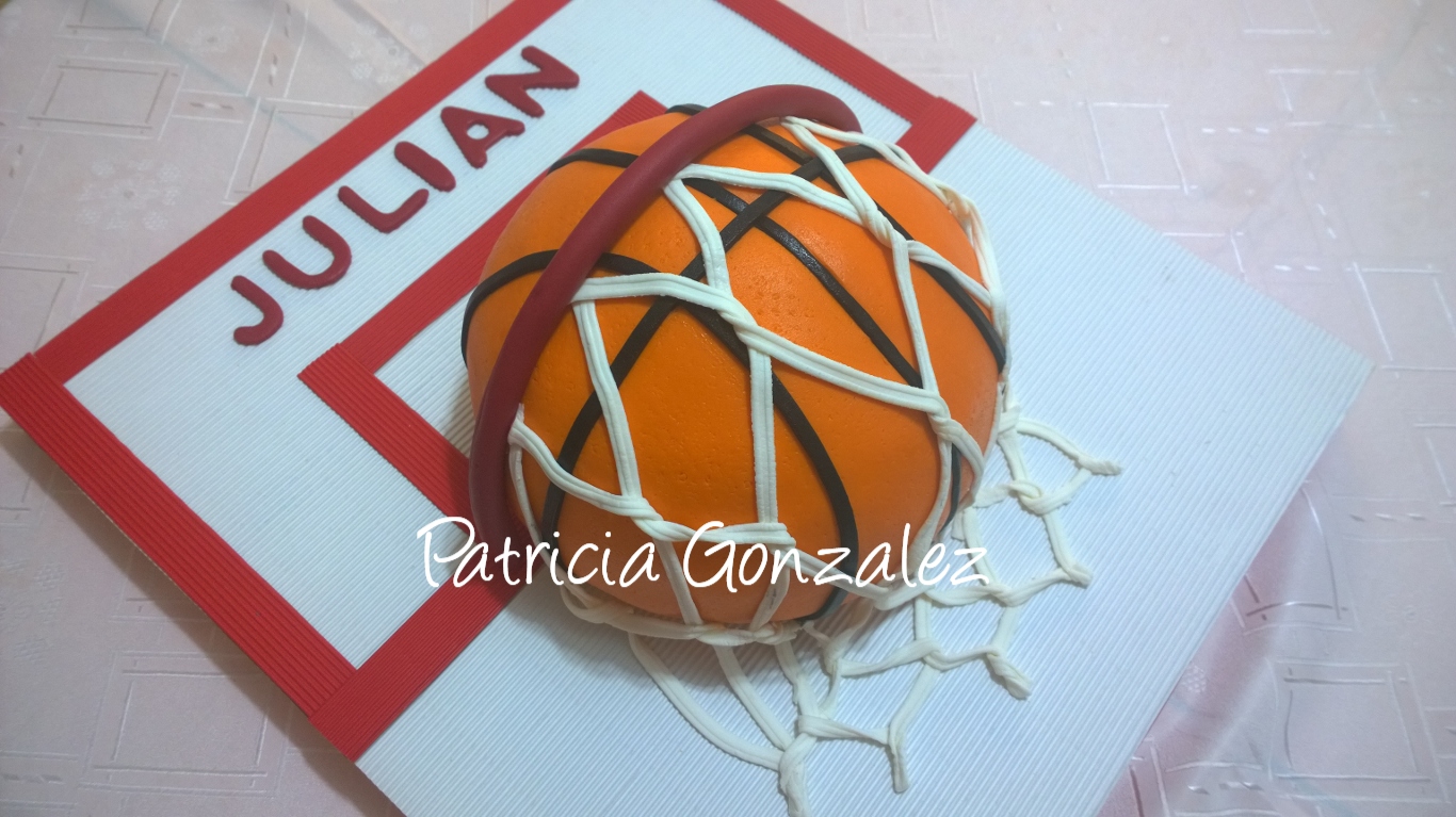 PATHALMA : Patricia y Pablo: Torta Pelota de Basquet, Pastel de Basketball