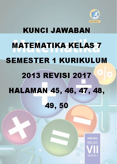 Pelajaran matematika kelas 1 smp kurikulum 2013