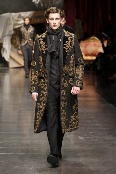 Dolce & Gabbana Mens Winter 2014 Fashion Show! - Fashion Blogs ...
