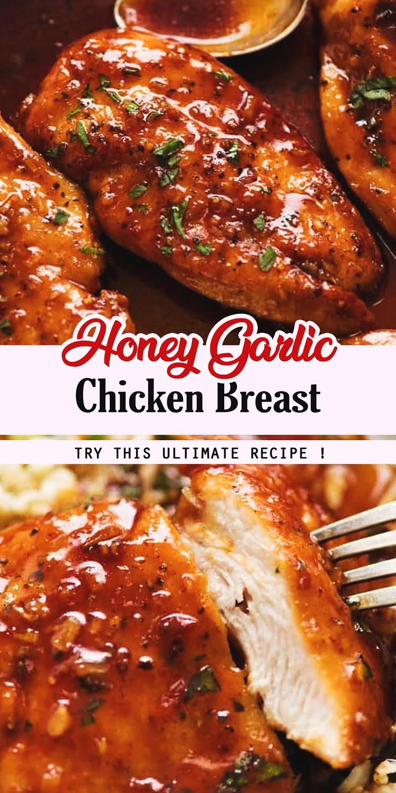 Honey Garlic Chicken Breast - SELASA WAWAN