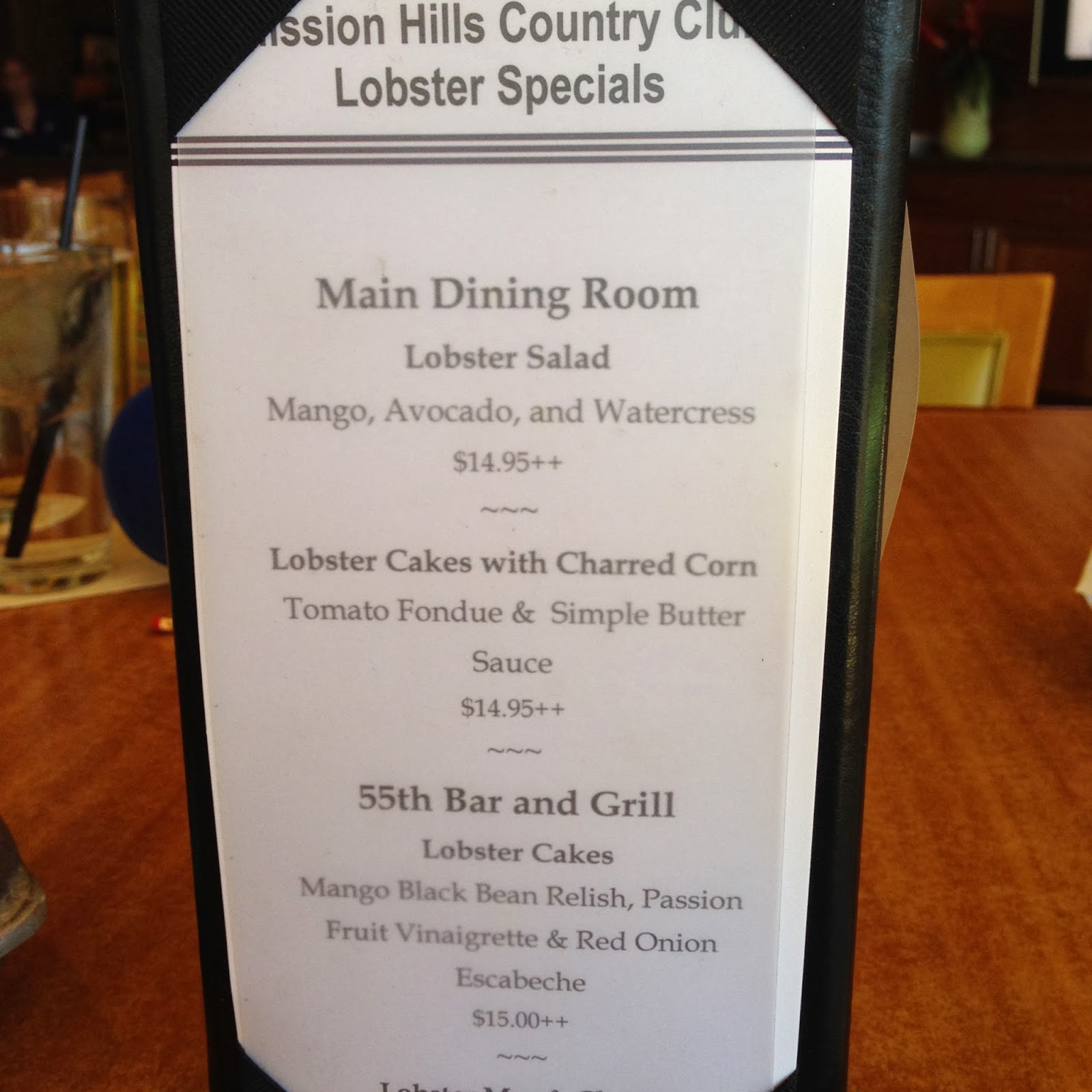 GREAT EATS HAWAII MISSION HILLS COUNTRY CLUB