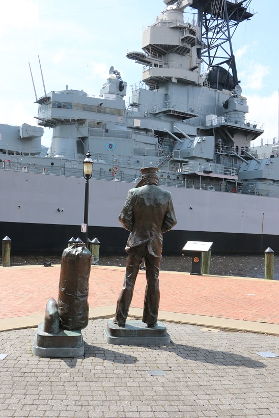 Michigan Exposures The Lone Sailor Monument in Norfolk