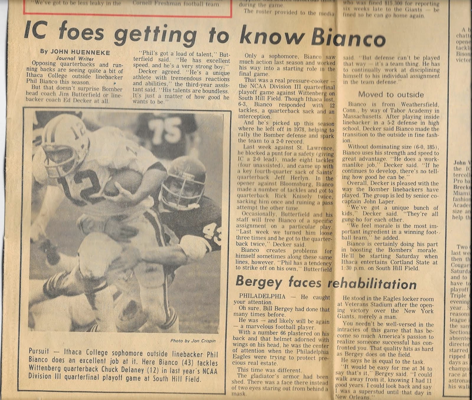 I found a better copy of this article Phillip Bianco #43
