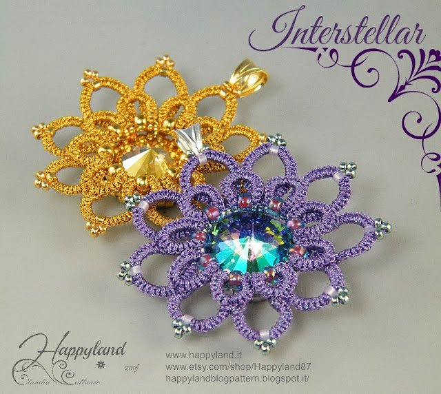 Lovely Needle Tatted Jewelry Tutorials by Happyland87 / The Beading Gem