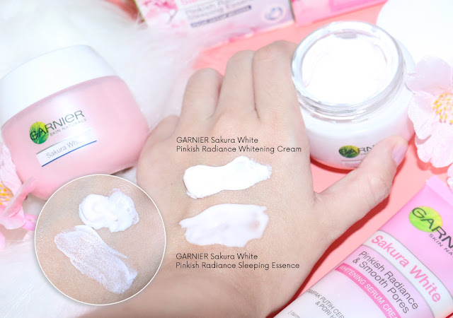 garnier Sakura White Pinkish Radiance Sleeping Essence Night review