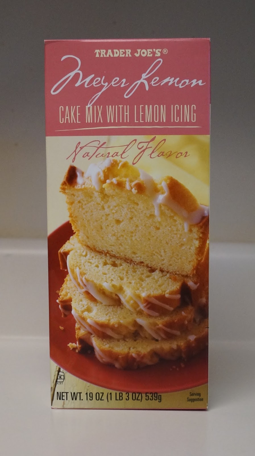 Exploring Trader Joe's Trader Joe's Meyer Lemon Cake Mix With Lemon Icing