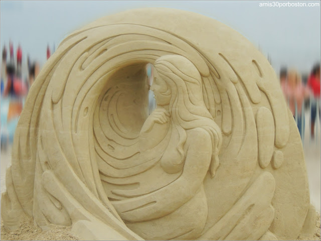 Esculturas de Arena de Revere Beach: Sue McGrew Esculturas de Arena de Revere Beach: Sue McGrew