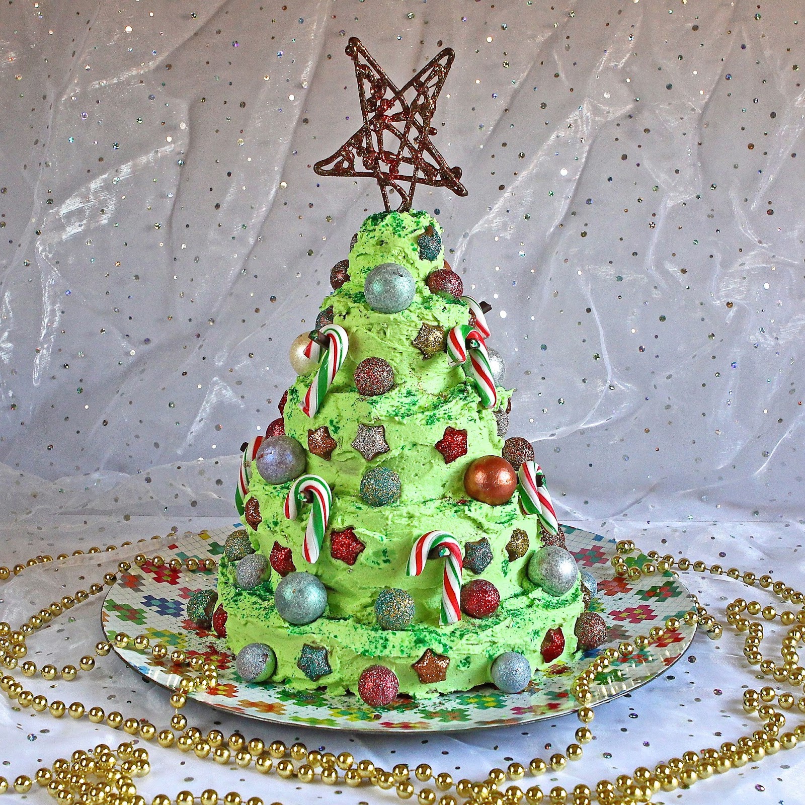Layered Chocolate Mint Christmas Tree Cake Gluten Free Gluten Free Alchemist