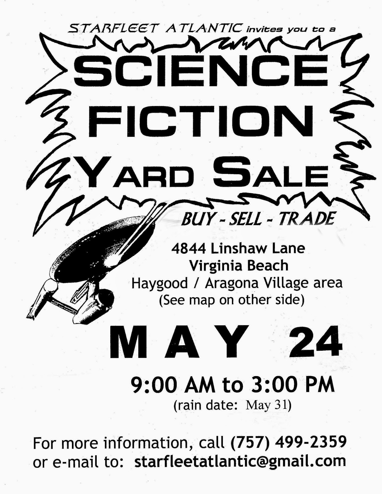 Fantastic Dreams of Pamela K. Kinney Science Fiction Yard Sale