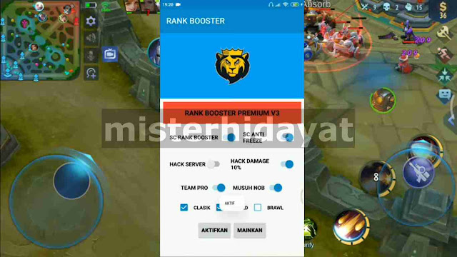  Download APK Rank Booster V3 Premium MLBB Patch Terbaru