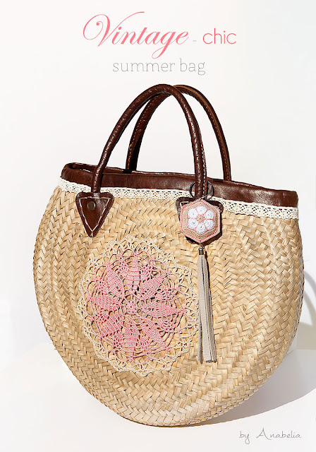 Vintage-chic crochet summer bag by Anabelia Craft Design Vintage-chic crochet summer bag by Anabelia Craft Design
