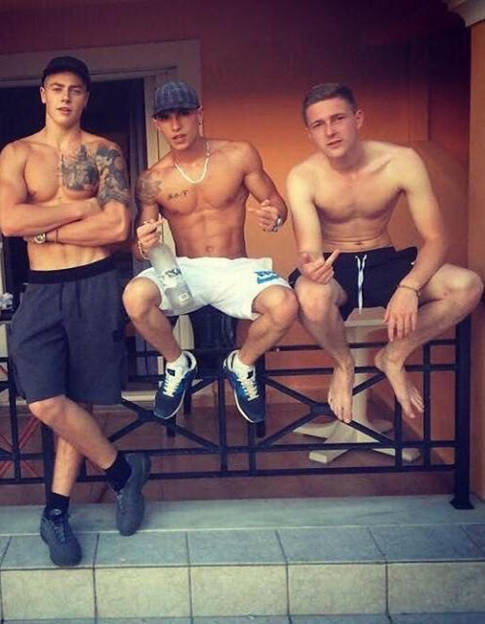 Chav lads Scally