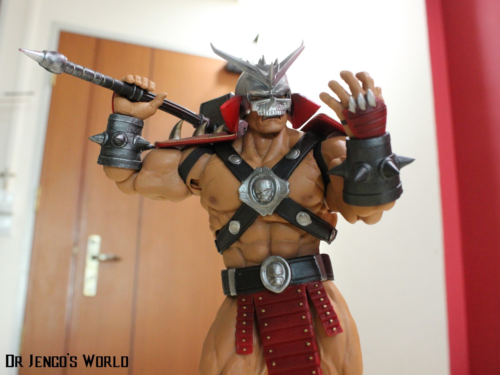Storm Toys Mortal Kombat Shao Kahn Action Figure Model Throne 1/12