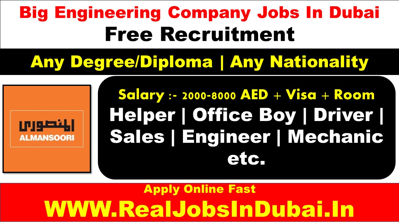 Al Mansoori Specialized Engineering Company Hring In UAE