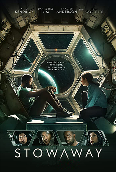 Stowaway (2021) 1080p AMZN WEB-DL Dual Latino-Inglés [Sub.Esp] (Ciencia Ficción. Aventura Espacial)