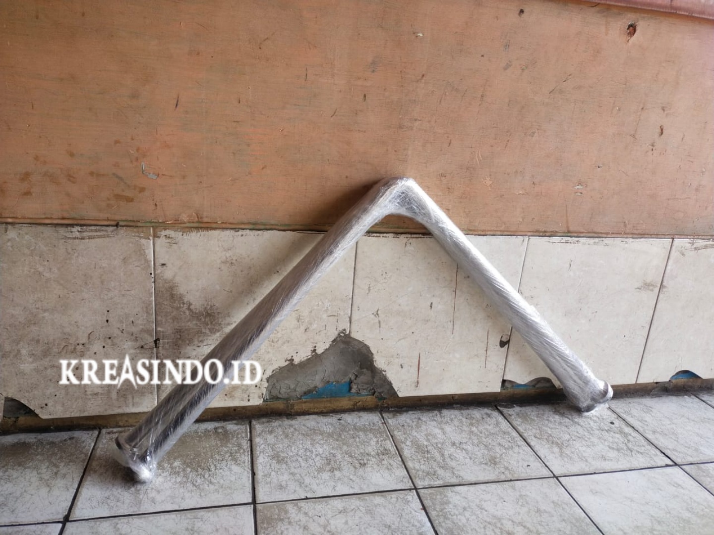Handrail Kloset Stainless pesanan PT Pubagot Jaya Abadi Kalimantan