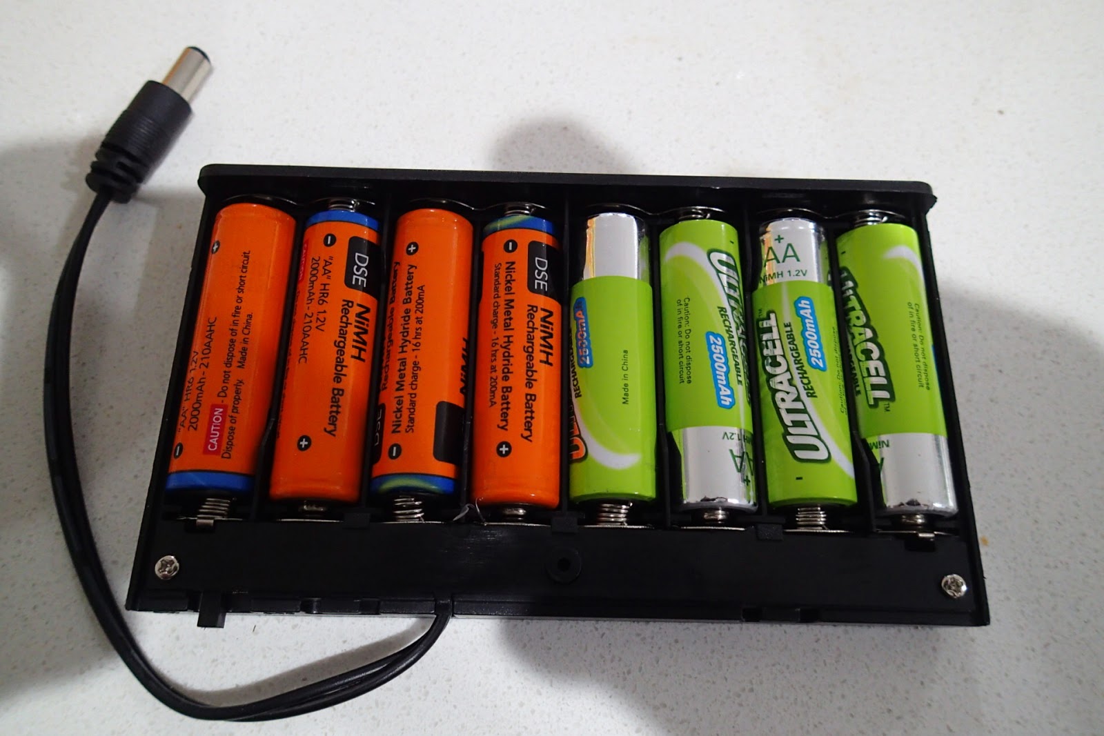 VK2DMH's Radio Ramblings 12v 8X AA Battery Pack for QRP Portable Radios