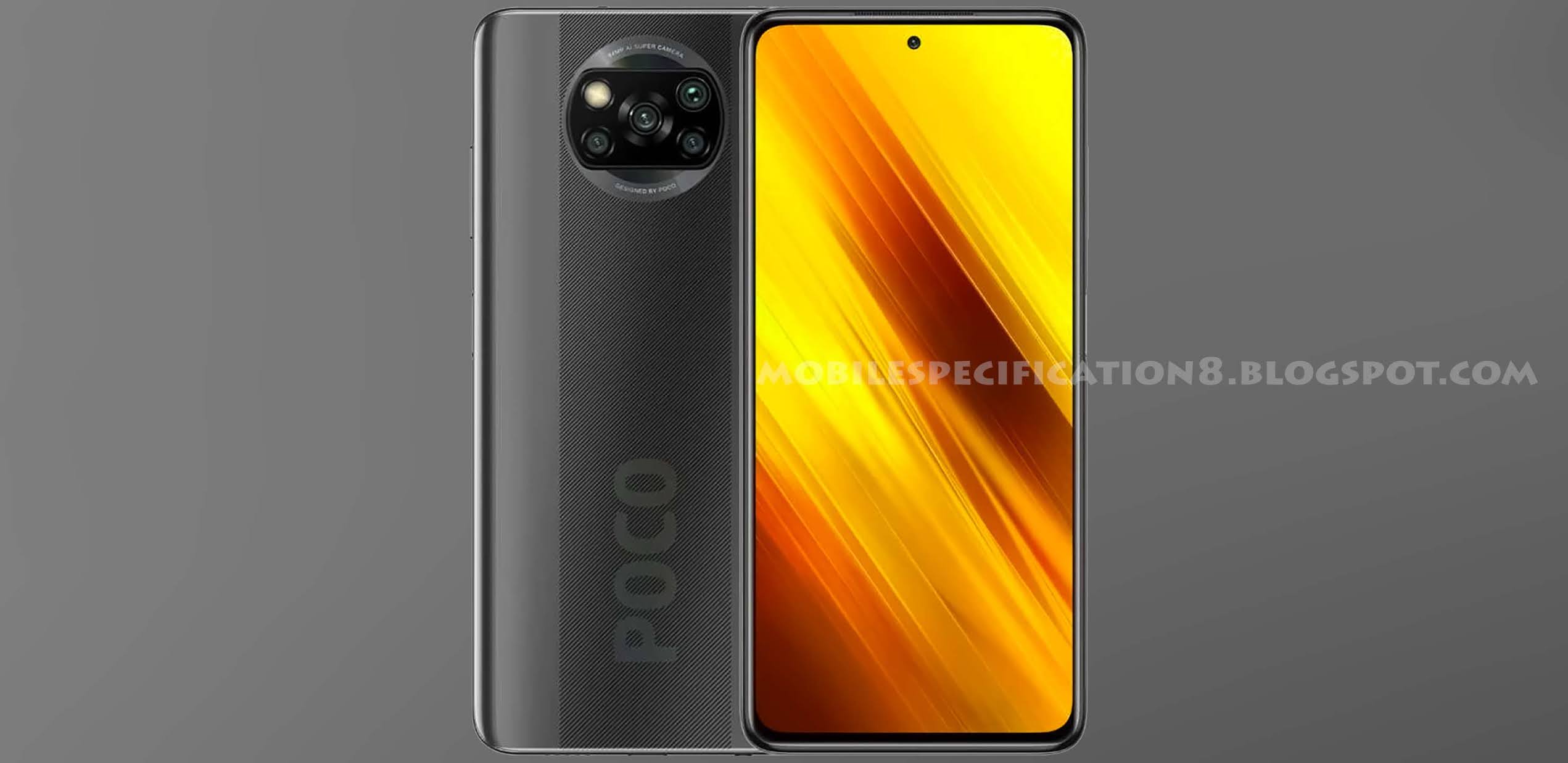 Xiaomi Poco X3 Price and full phone Specifications - Mobilespecification8