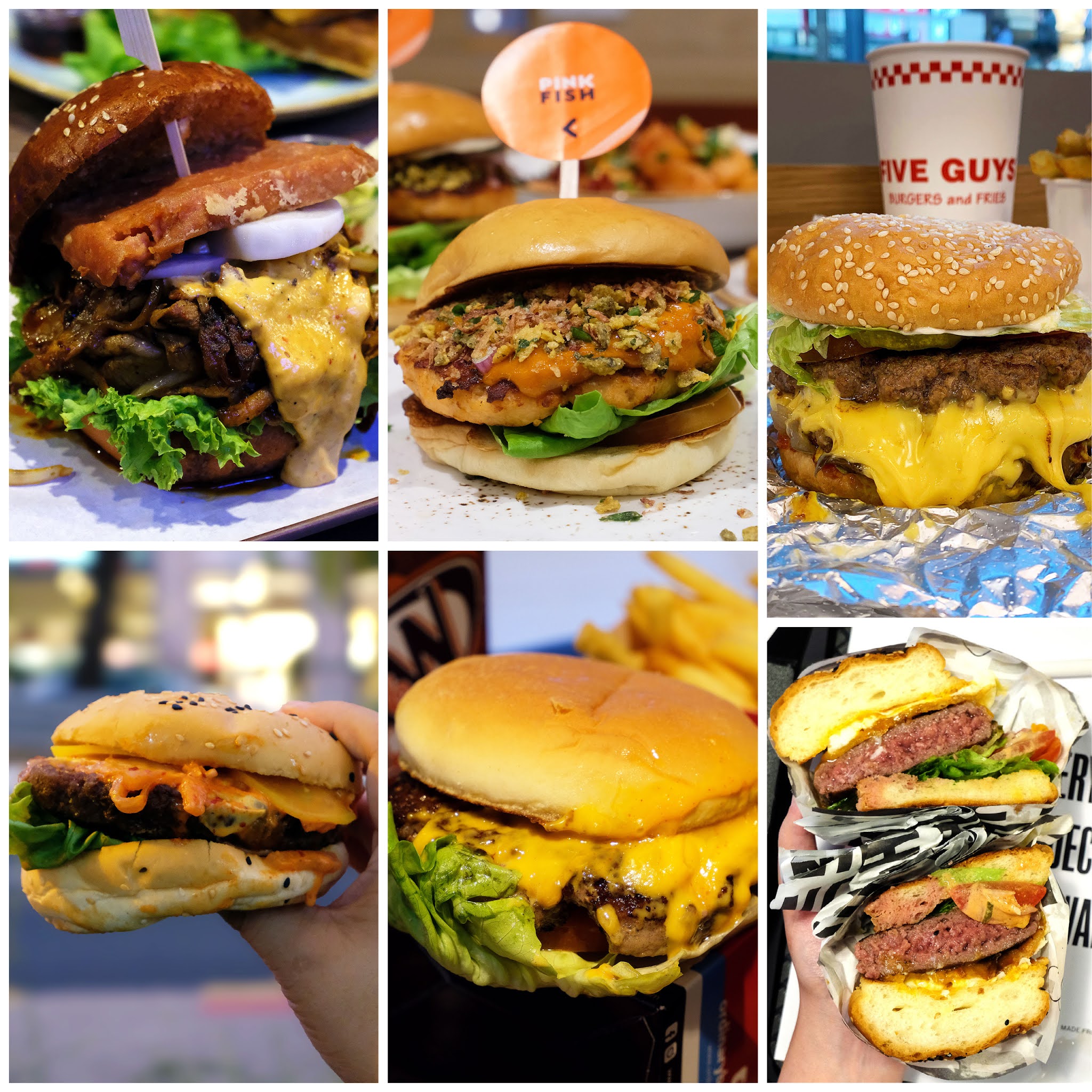19 burger places to try in Singapore!