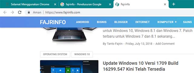 Google Chrome Hadir Dengan Tampilan Material Design Google Chrome Hadir Dengan Tampilan Material Design