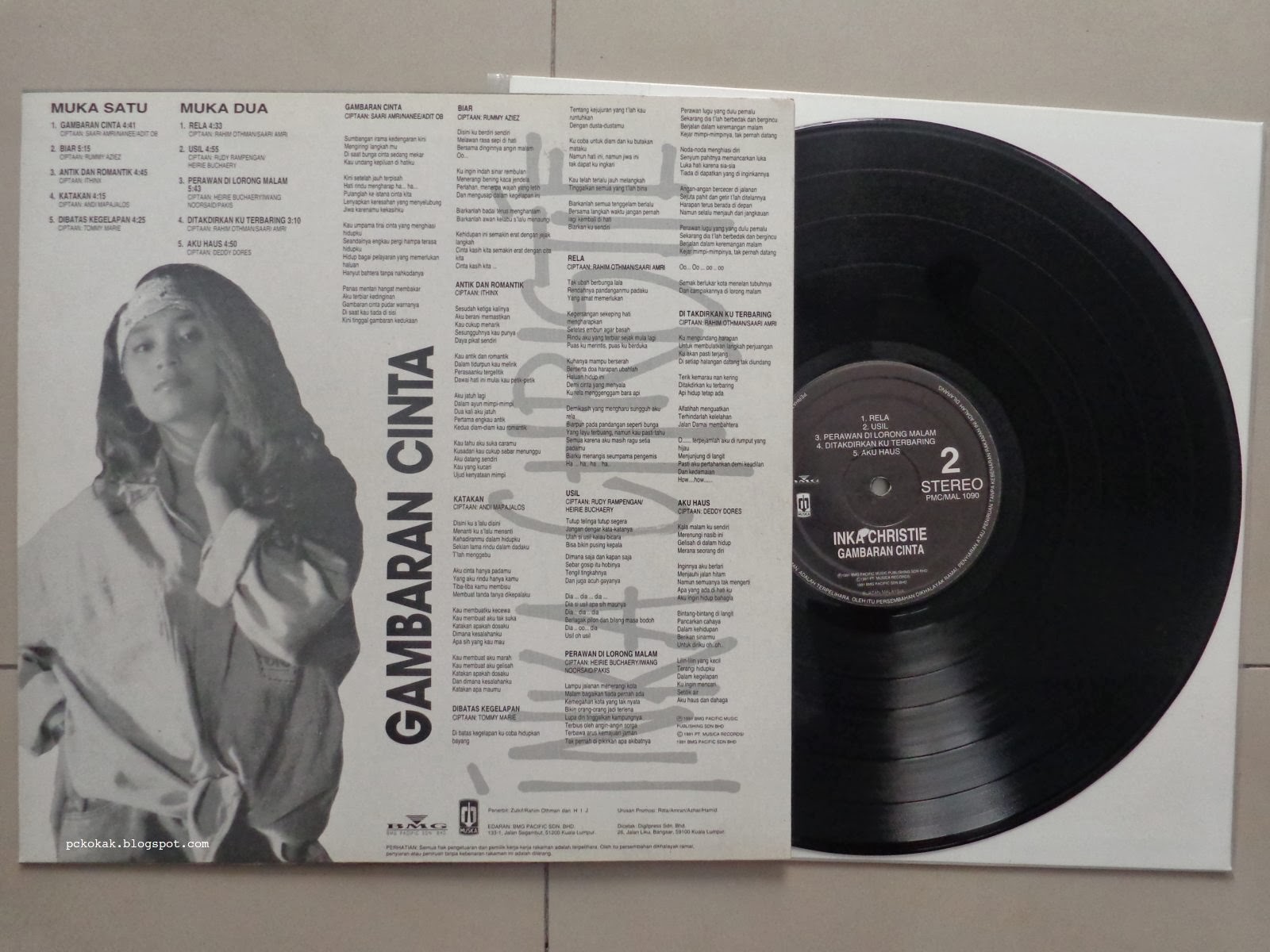 PC kOKak™: Inka Christie - Gambaran Cinta LP 1991