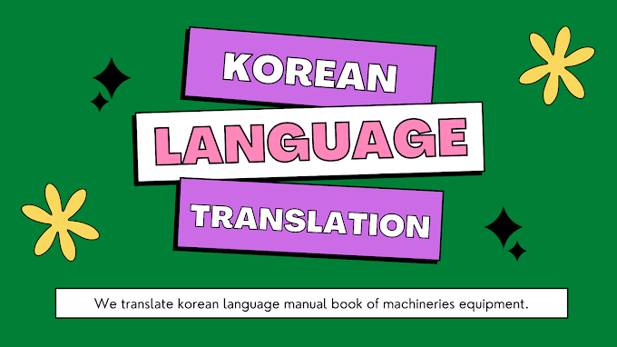 Korean to English Language translation