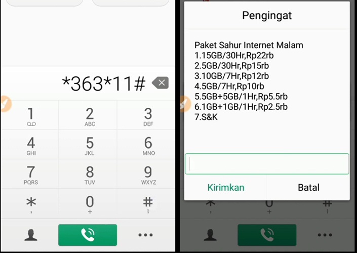 Cara Daftar Paket Sahur Internet Malam Telkomsel 2020 Menit Info
