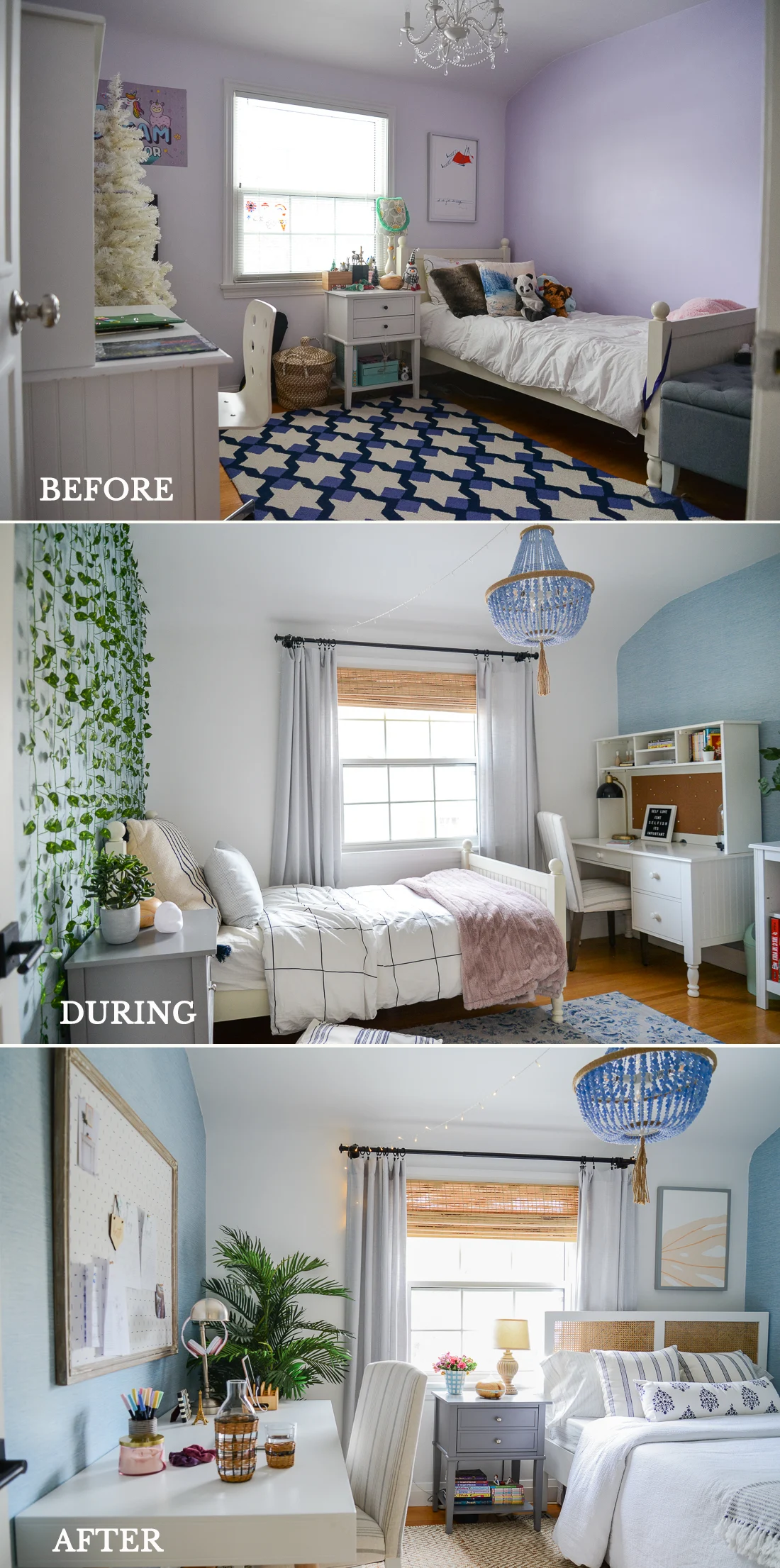 tween bedroom makeover