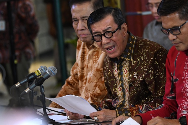 Yasonna: Tolong Pak SBY dan AHY Jangan Tuding Pemerintah