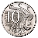 Australian 10 cents