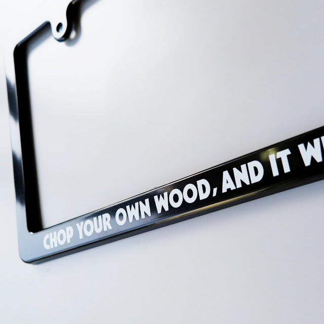 PORKCHOP/ポークチョップ】人気の PORKCHOP LICENSE FRAME が再入荷