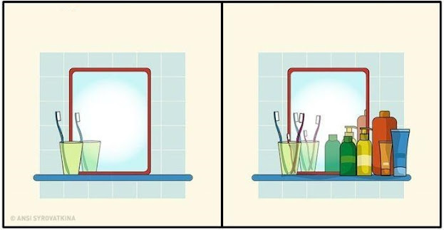 αστείες εικόνες δείχνουν πώς αλλάζει η ζωή ενός ανθρώπου μετά το γάμο