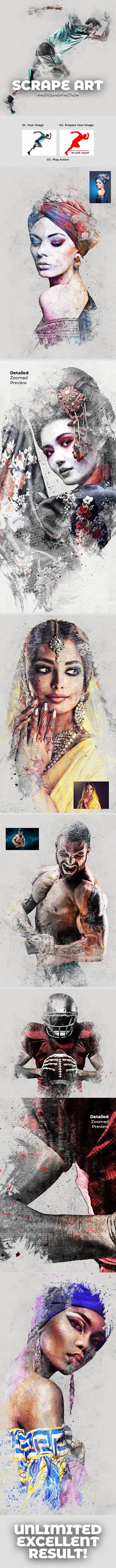 GraphicRiver - Scrape Art Photoshop Action 28218323 2 Preview%2B%25285%2529