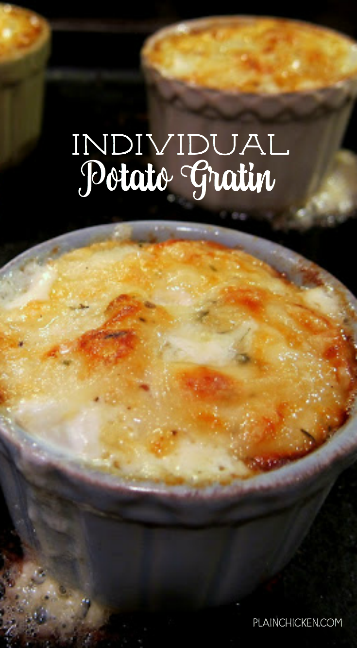 Individual Potato Gratin Plain Chicken®