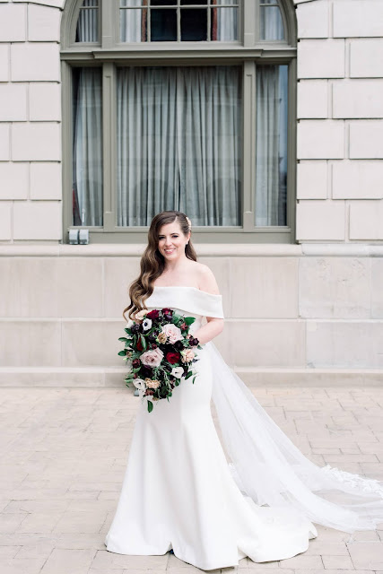 Amanda & George's Outdoor Winter Wedding at The Chase Park Plaza | St. Louis Wedding Photographer & Videographer